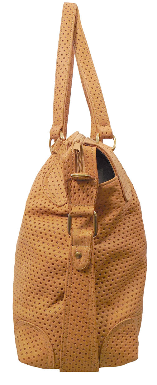 Italian-Leather-travel-Handbag-Crocodile-Detailing