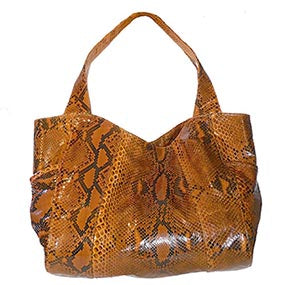 Python Snake Skin Hobo Style purse